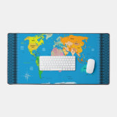 World Map Bureaumat (Keyboard & Muis)