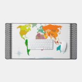 World Map  Bureaumat (Keyboard & Muis)