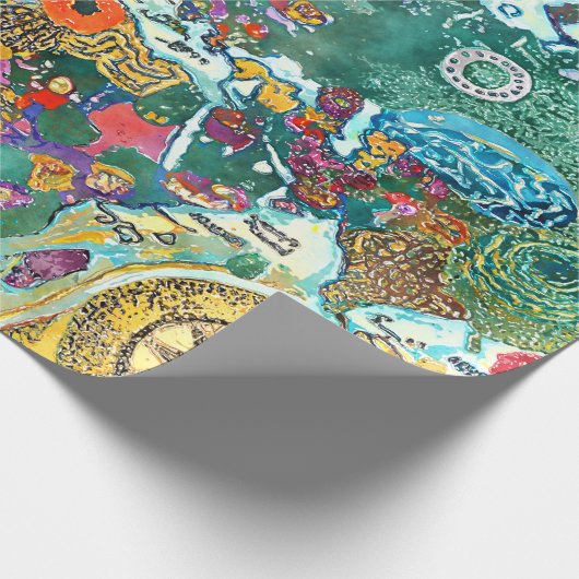 World Map  Cadeaupapier (Hoek)