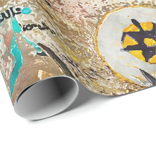 World Map  Cadeaupapier (Rol Hoek)