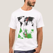 World Map Compass T-shirt (Voorkant)