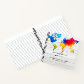 World Map GEOGRAPHY-TEACHER Notitieboek (Binnen)