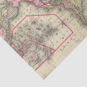 World Mercator proj 2 Tissuepapier (Detail)