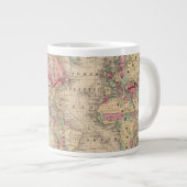 World Mercator proj Map door Mitchell Grote Koffiekop (Voorkant rechts)