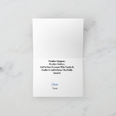 World Meteorological Day Gold Weather Icon Kaart (Binnen)