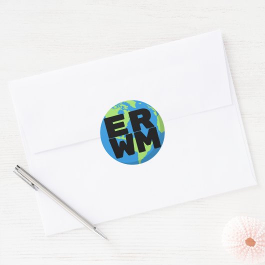 World Missions Logo Stickers  (Envelop)
