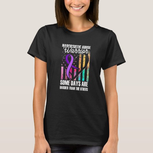World Narcissistic Abuse Awareness Life Research S T-shirt (Voorkant)