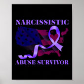 World Narcissistic Abuse Awareness Surviance Poster (Voorkant)