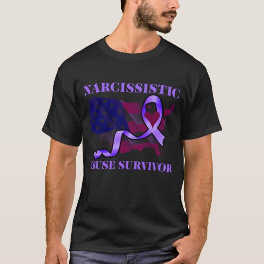 World Narcissistic Abuse Awareness Surviance T-shirt (Voorkant)