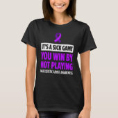 World Narcissistic Abuse Awareness Win Playing Sur T-shirt (Voorkant)