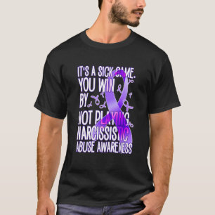 World Narcissistic Abuse Awareness Win Pplay Sur T-shirt