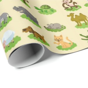 World Natuur Friends Cadeaupapier
