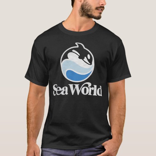 World Oceans Day Retro T-shirt (Voorkant)