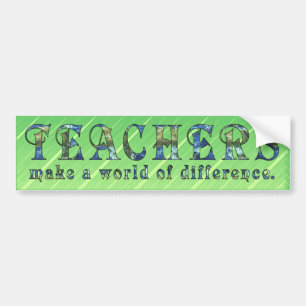 World of Difference Bumperstickers