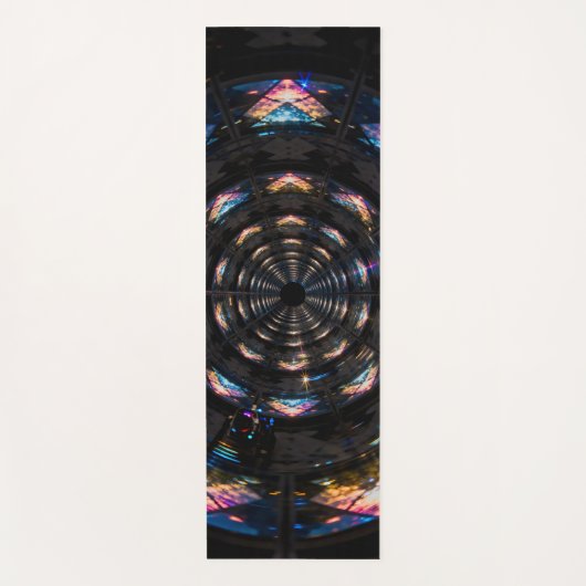 world of endless mirrors reflecting a fractal sky yogamat (Voorkant)