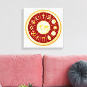 World of Faith Canvas Art (Insitu (Woonkamer))