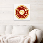 World of Faith Canvas Art Afdruk