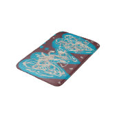 World of Love Bath Mat (Gekanteld)