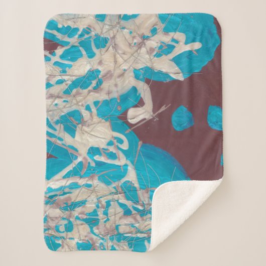 World of Love Sherpa Blanket Deken (Voorkant)