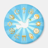 World of Peace Magnet (Voorkant)