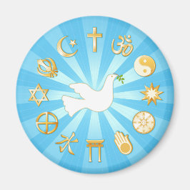 World of Peace Magnet