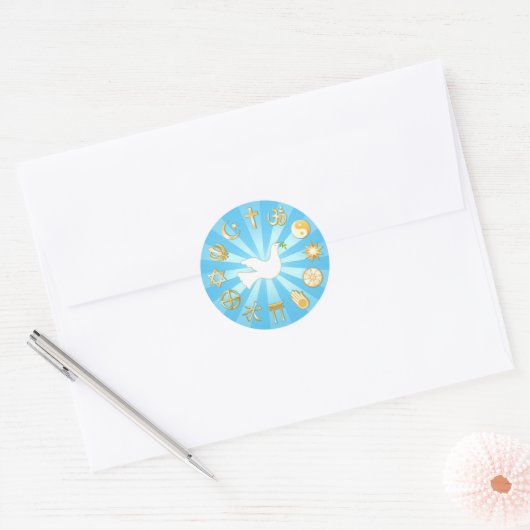 World of Peace Sticker (Envelop)