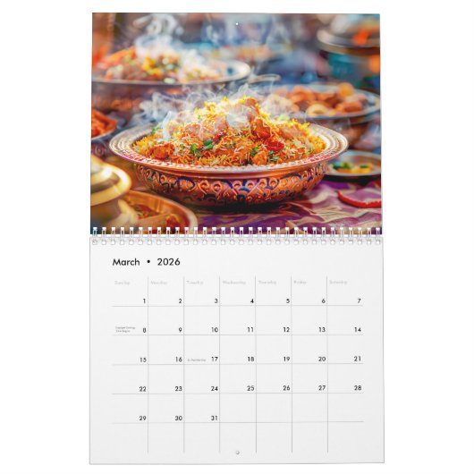 World of Rice – A Culinary Journey Kalender (Mar 2026)