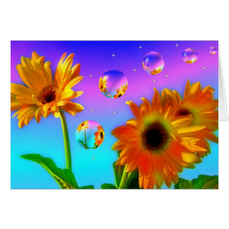 World of Sunflower Card