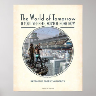 World of Tomorrow poster (16x20 inch)