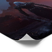 World of Warcraft - Donkere Elf - Fan gemaakt Poster (Hoek)