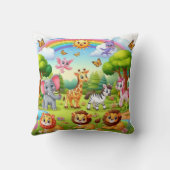 World of Wonder: Sierkussen van wilde dieren (Achterkant)