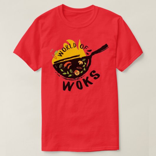 World of Works Merch Design T-shirt (Design voorkant)