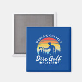 World Okayest Disk Golf Player Magneet (Voorkant / Achterkant)