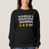 World okayest Roommate Roommate Trui (Voorkant)