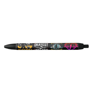 World Okayest Welder lasgeschenken ideeën Zwarte Inkt Pen