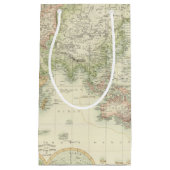 World on Mercator-projectie Klein Cadeauzakje (Voorkant)