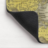 World on Mercator-projectie Muismat (Hoek)