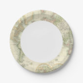 World on Mercator-projectie Papieren Bordje (Voorkant)