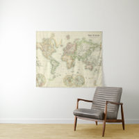 World on Mercator-projectie
