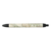World on Mercator-projectie Zwarte Inkt Pen (Voorkant)