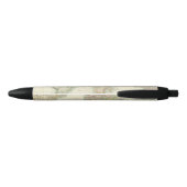 World on Mercator-projectie Zwarte Inkt Pen (Achterkant)