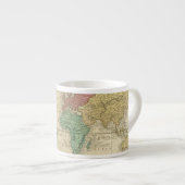 World on Mercators Projection 2 Espresso Kop (Voorkant rechts)