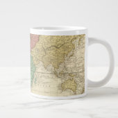 World on Mercators Projection 2 Grote Koffiekop (Rechts)