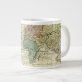 World on Mercators Projection Grote Koffiekop (Voorkant rechts)