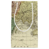 World on Mercators Projection Klein Cadeauzakje (Voorkant)