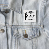 World Optometry Day Button met Glasses Silhouette (In situ)