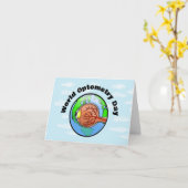 World Optometry Day Medical Eye Wenskaart Kaart (Gele Bloem)