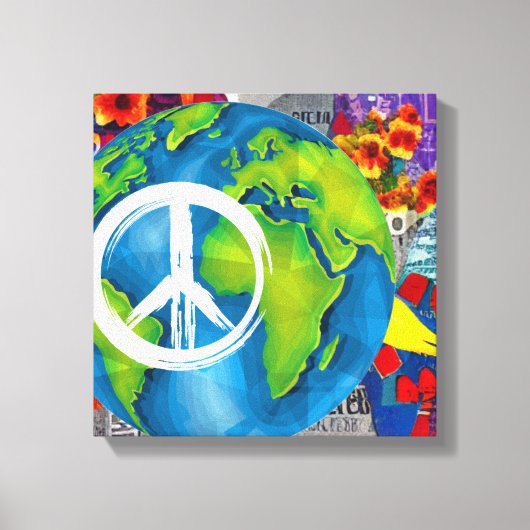 World Peace Canvas Art (Voorkant)