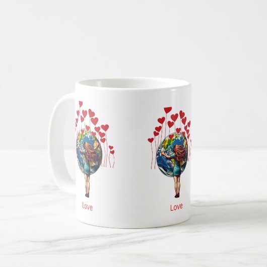 World Peace Coffee mok (Voorkant links)