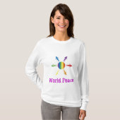 World Peace Dames Top (Voorkant volledig)